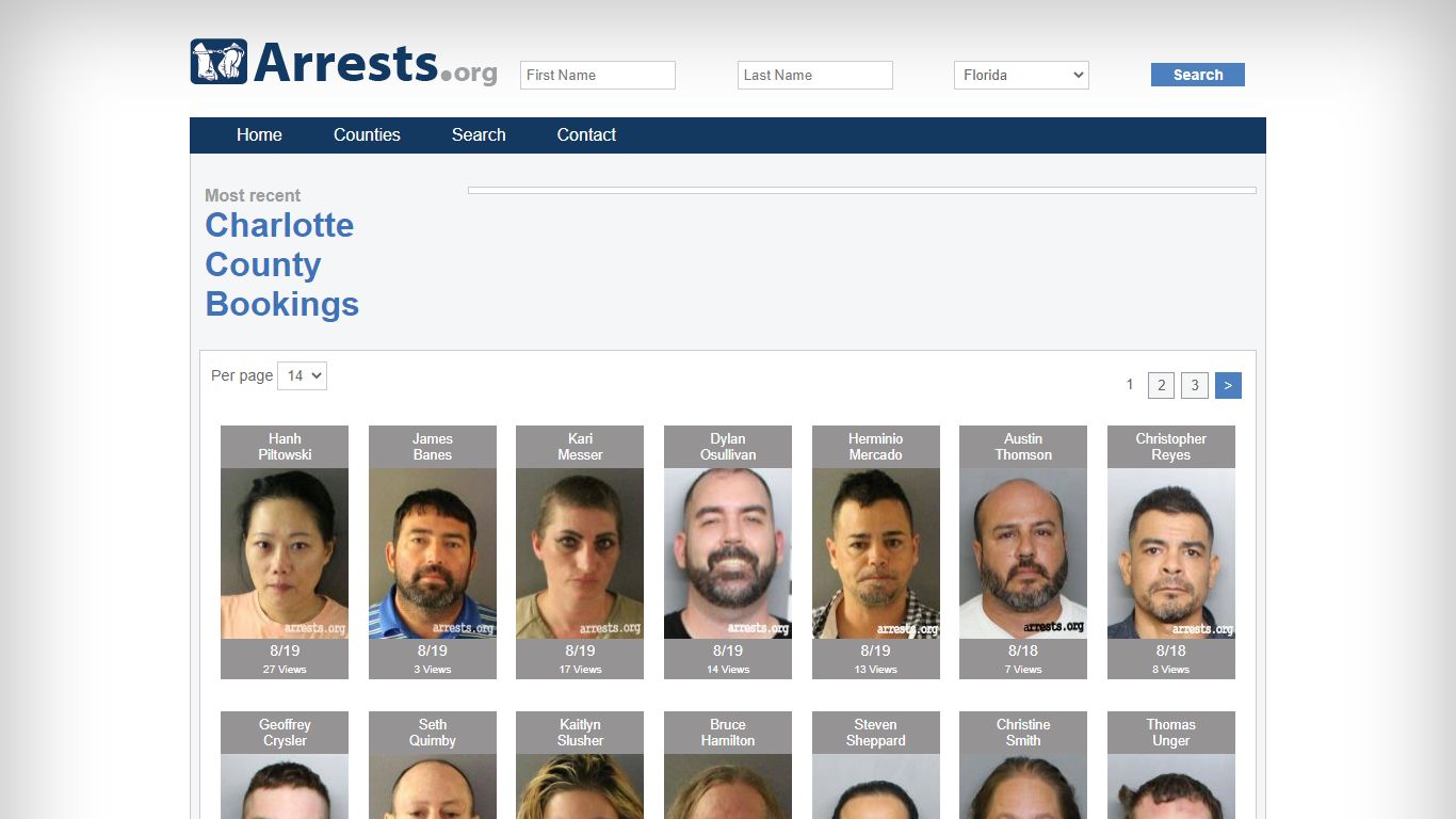 Charlotte County Arrests and Inmate Search