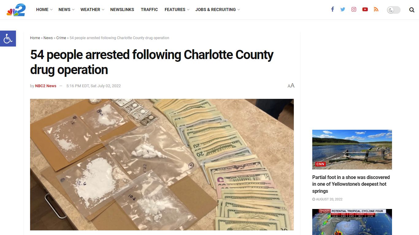 54 people arrested following Charlotte County drug operation